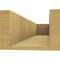 Ekena Millwork 6in. W x 4in. H x 24in. L Chapel Hill Woodgrain TimberThane Rafter Tail, Primed Tan RFTUR06X04X24CHPRCPR - alternate 5